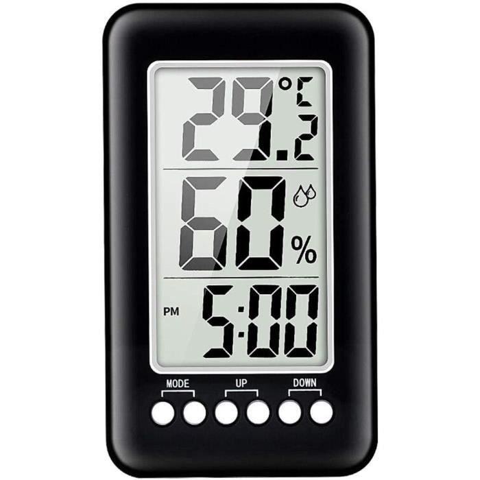 Thermomètre Intérieur Maison 2 Pièces Hygromètre Numérique Thermomètre