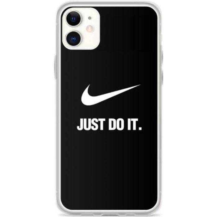 Coque Iphone 11 Pro Max Nike Just Do It Logo Accessoire Telephone Coque De Protection Cdiscount Telephonie