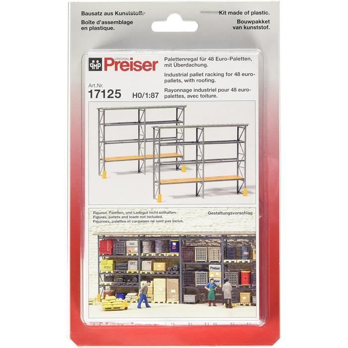 Figurines Preiser 1/120 - PR75011 - Personnages "Promenade Et Achats" Pour Modélisme Ferroviaire - Échelle 1:120