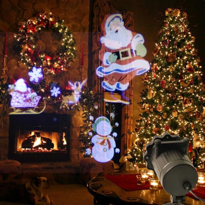 Lampe De Scene 5w Etanche Ip44 Projecteur Anime Led Allume L Effet