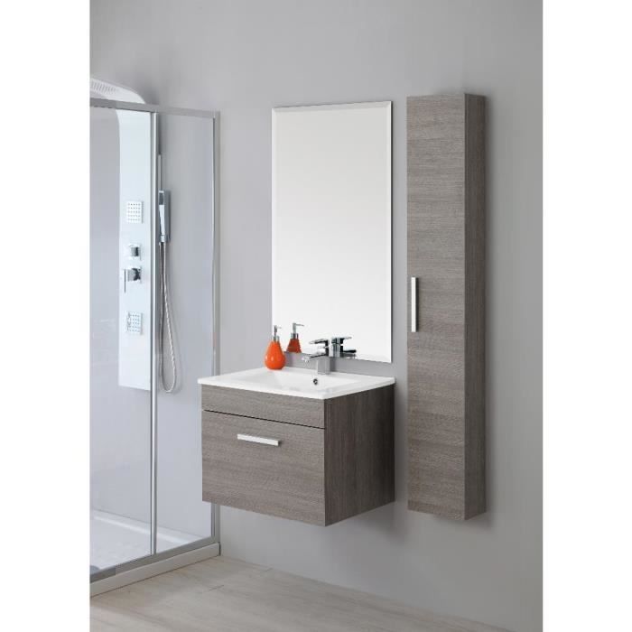 Ensemble Salle De Bain Meuble Suspendu Armoire Suspendue Miroir