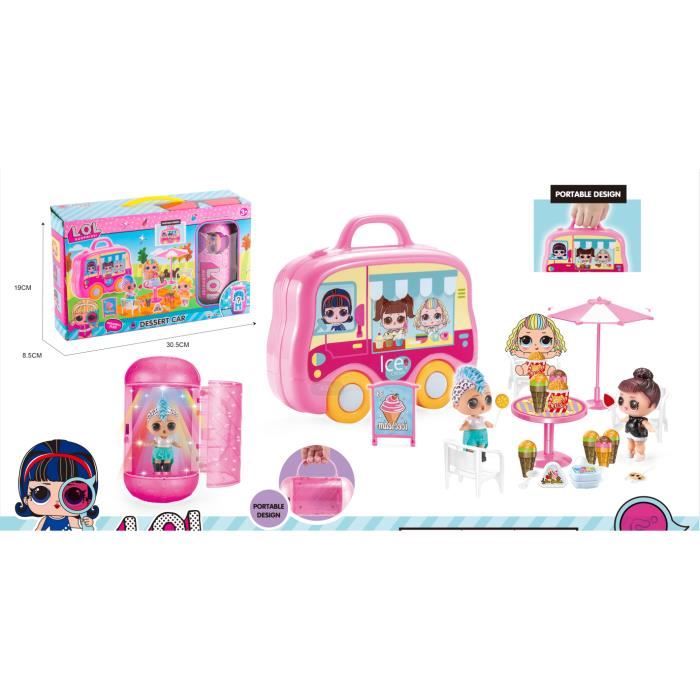 valise poupee lol