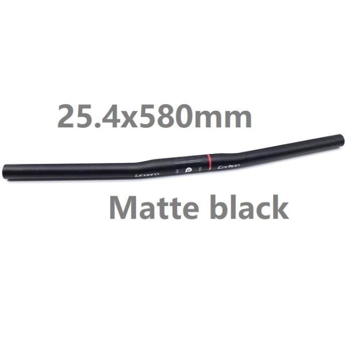 Guidon VTT Carbone 25.4mm RXL SL 3K Brillant Noir 640mm - Léger Et Ergonomique