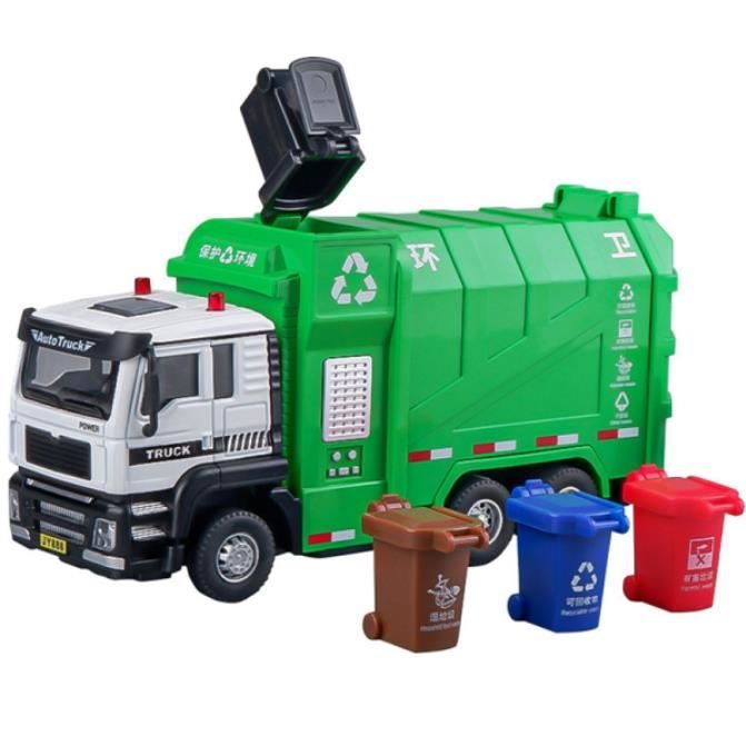 Camion Poubelle Enfants Jouet Camion Poubelle avec 4 Poubelle Lumiere Jouet  Cadeau pour Enfant Garcon 3 4 56 7 8 ANS - Cdiscount Jeux - Jouets