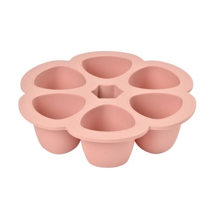 BEABA Multiportions en silicone de qualité premium, résistance thermique, couvercle hermétique, Fabr