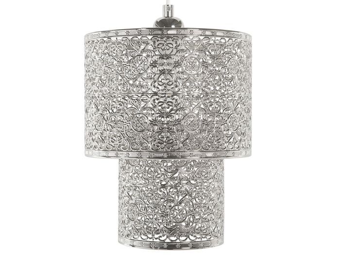 Beliani - Lampe suspension argenté OSUN