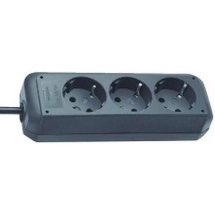 Brennenstuhl Eco-Line, 3 sortie(s) CA, 1,5 m, Noir, 170 mm