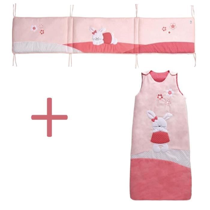 Ensemble tour de lit gigoteuse fille clearance