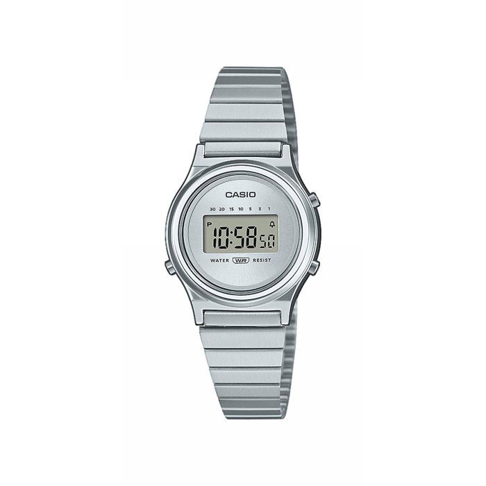 Casio Montre Vintage Argenté Gris La700we-7aef pour femme