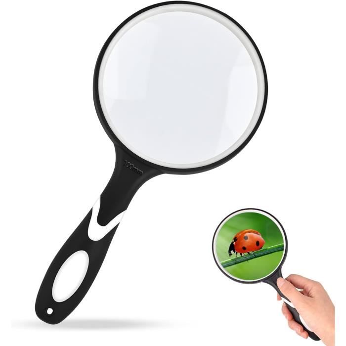 Loupe Enfant Greyoe 15X Loupe, Loupe Grossissante, Loupe De