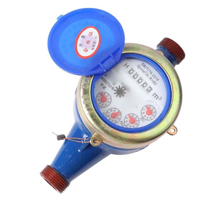 Compteur D'eau Froide DN15 En Plastique - Pour Maison, Jardin - Lecture Claire, Installation Facile