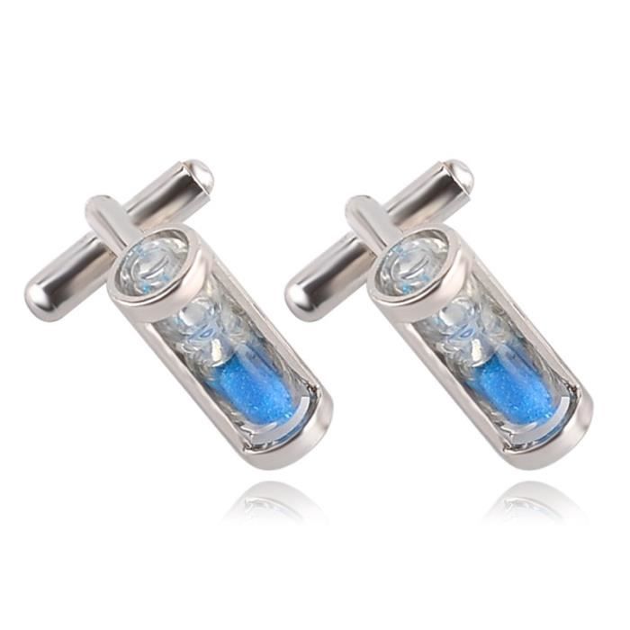 Paire De Boutons De Manchette En Bois Antique - 16 Mm, Métal, 4 Couleurs, Pour Chemise Homme Ou DIY