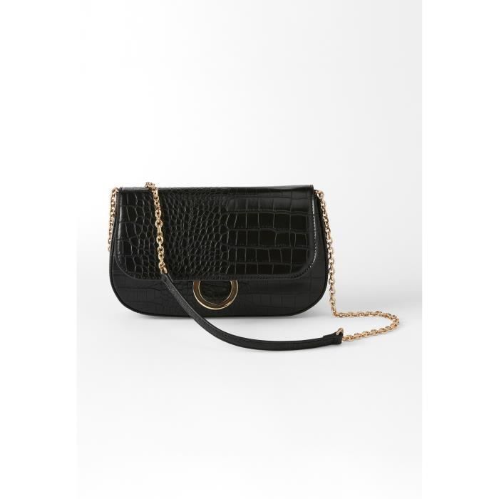 Sac dessus fantaisie DAMART Noir Synthetique Femme Accessoires Noir Cdiscount Bagagerie Maroquinerie