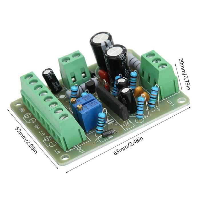 VU Mètre Audio TA7318P - Affichage DB Niveau Sonore | 12V, Pour Home Studio, Voiture, Ampli