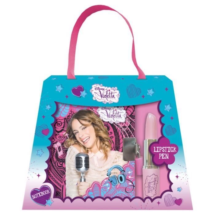 VIOLETTA DISNEY - Coffret cadeau journal intime - Beaux-Arts et Loisirs créatifs