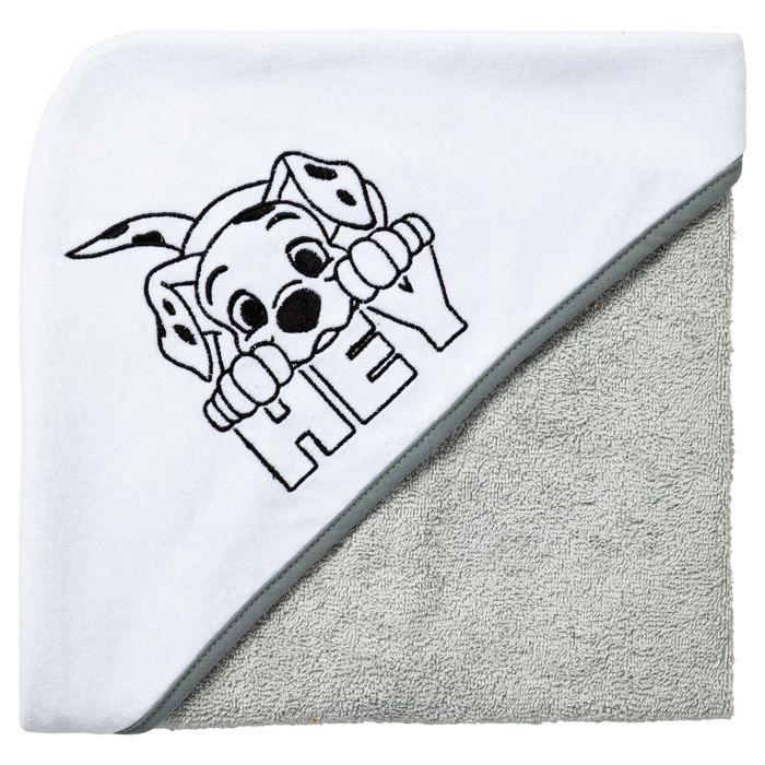 DISNEY 101 Dalmatiens Cape de bain 80 x 80 cm Cdiscount Puericulture Eveil bebe
