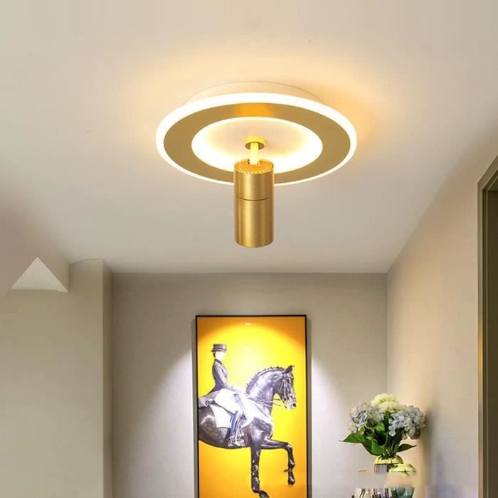 Plafonnier LED Moderne Hofstein - Lustre Blanc Pour Salon, Chambre, Couloir