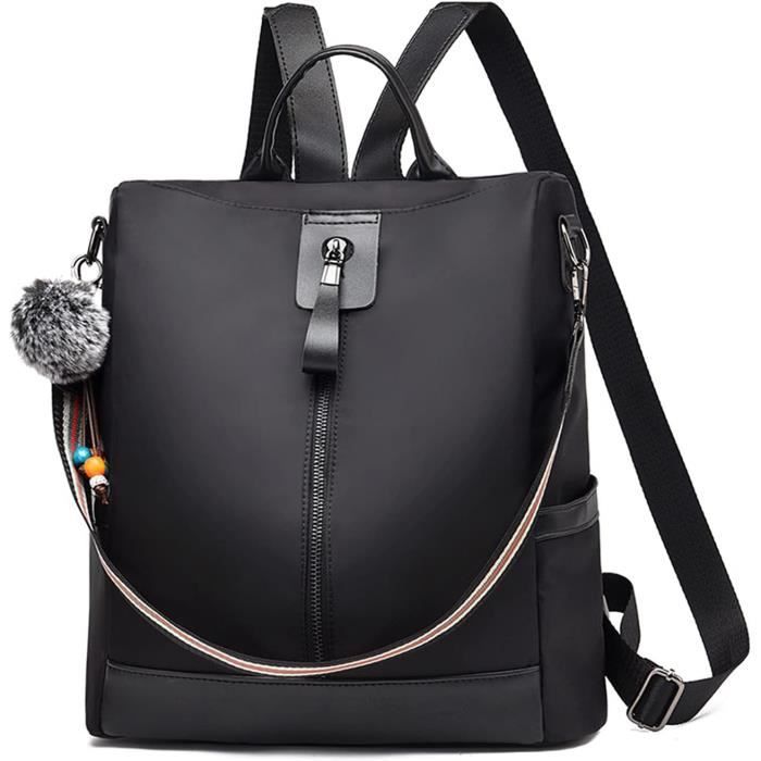 FOLOVEYA Sac à Dos Femme Elegant Antivol Sacs à Main