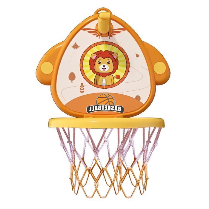 Sonnewelt Panier De Basket 4 En 1 Enfants - Hauteur Réglable 114-152 Cm - Basket, Foot, Golf, Lancer - Jouet Sport Multifonction