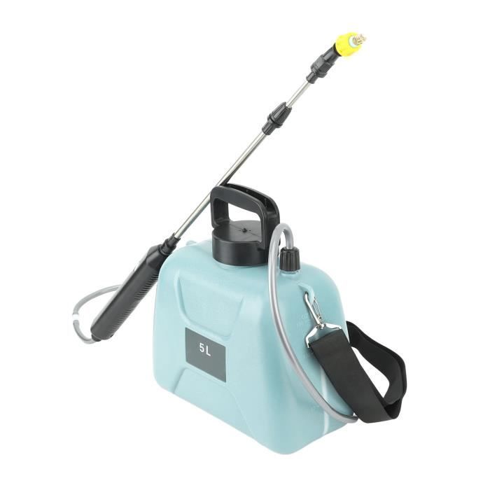 Pulvérisateur Jardin électrique Diivoo 5L - Rechargeable Type C, Buse Réglable Et Télescopique - Parfait Pour Plantes Et Désherbage