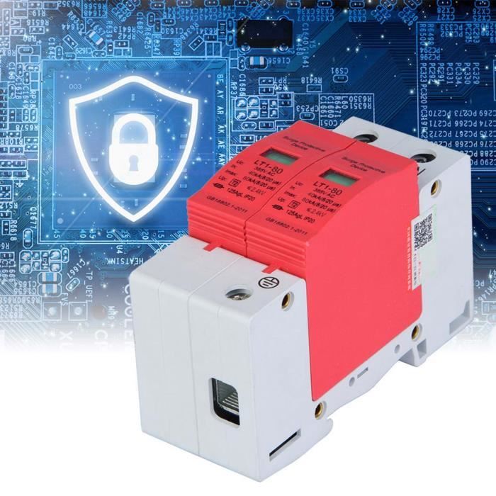 Parasurtenseur BeMatik 220V 10KA - Protection Classe D - 3 Bornes L/N/PE - Pour Appareils électroniques