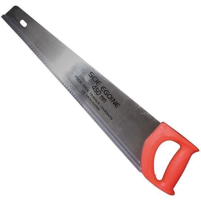 Scie égoïne - FISCHER DAREX - 450 mm - Denture universelle - Pour petits travaux de menuiserie