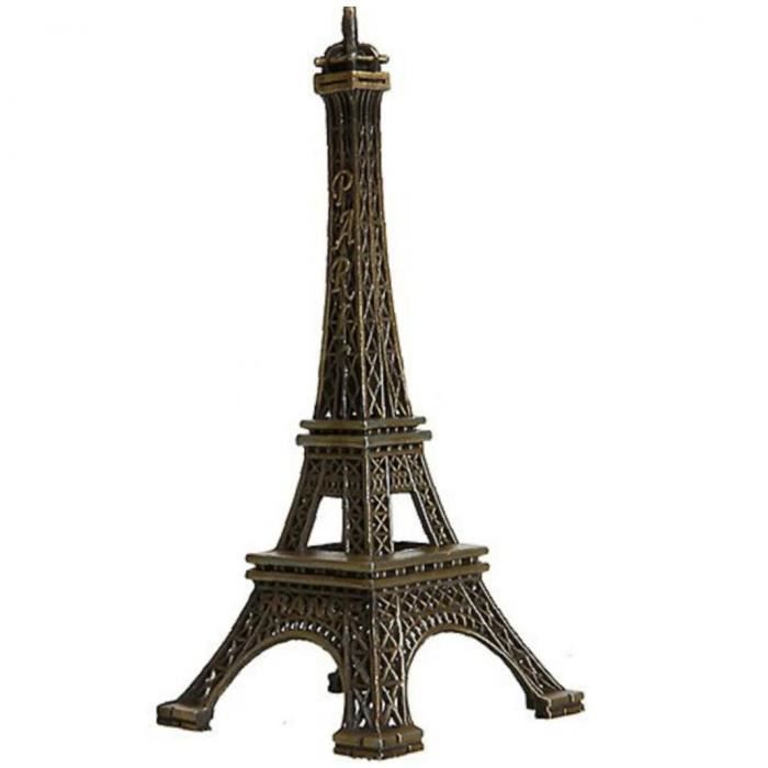 Tour Eiffel, métal Tour Eiffel statue décoration métal Paris alliage de zinc Tour Eiffel Paris