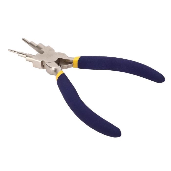 TOPEX pince à bec fin 130 mm avec ressort, acier crv