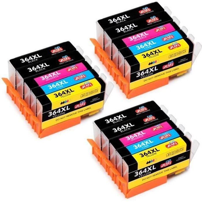 Cartucce Per HP 5520 6510 Cartucce Stampanti Compatibili HP 364 XL – Set Da 4, Con Chip, Per Photosmart 5520, 6510, 6520 E Altri Ricambio Per HP 5520 6510 - Foto 10