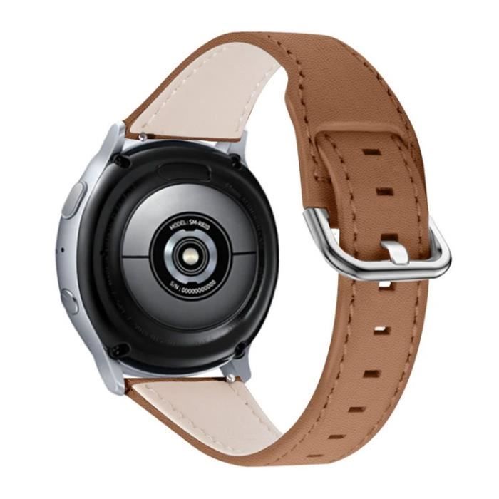 Pour Fossil Gen 5 Carlyle - Julianna Hr En Acier Inoxydable Boucle De  Cowhide En Cuir Touteau Bracelet Montre (22Mm) - Brun , - Achat/vente montre  - Cdiscount