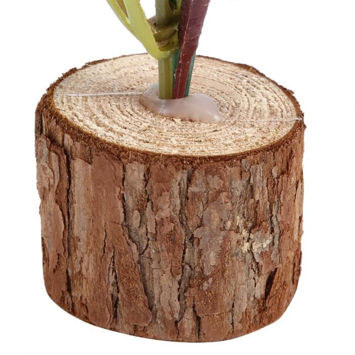 Garneck Lot De 8 Mini Arbres Architecturaux En Bois – Pour Dioramas, Maisons De Poupée, Paysages – Taille 5x9 Cm