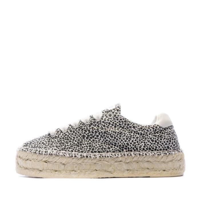 Espadrille femme leopard sales