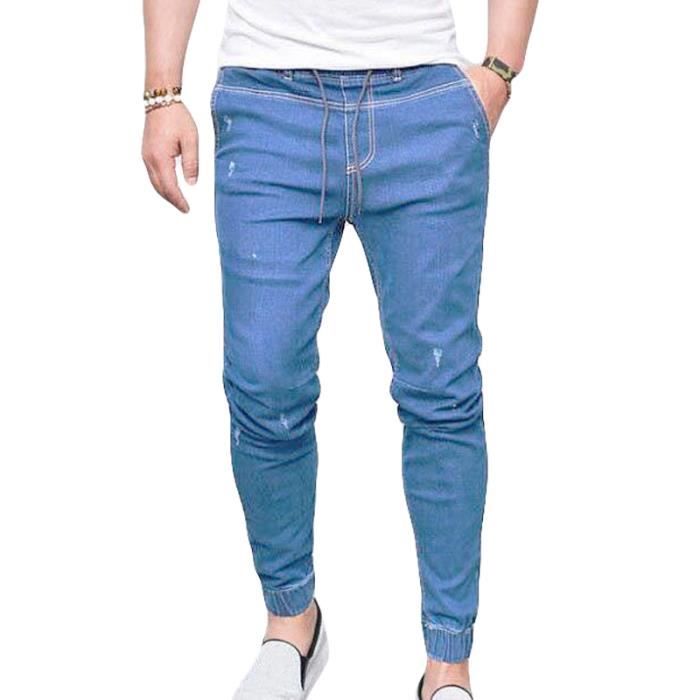Jeans Homme XXL bleu noir grande taille Jean rétro Jean décontracté Jeans  Hommes Bleu1 - Cdiscount Prêt-à-Porter