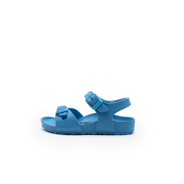 Sandales Birkenstock Rio Enfants Eva Bleu Marque BIRKENSTOCK Fille Synthetique Turquoise Cdiscount Chaussures