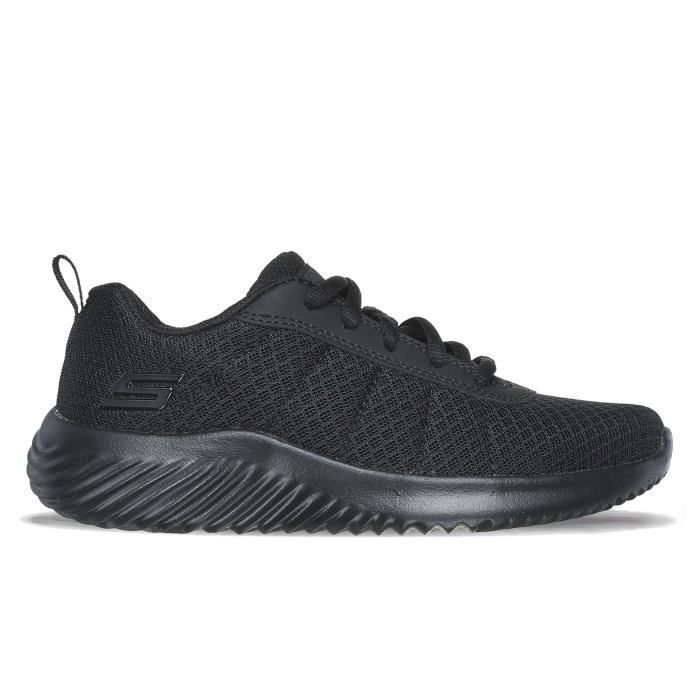 Skechers Chaussures pour Enfant - SKECHERS - Bounder - Karonik - Noir - Synthétique - Plat - Lacets