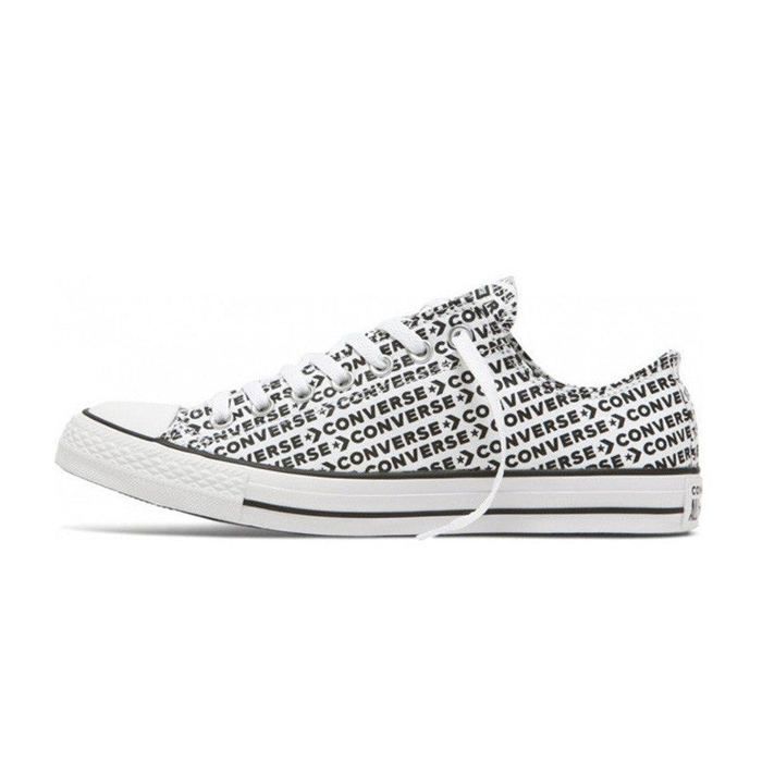Converse Basket Converse CT CANVAS OX - CONVERSE - 164020C - Blanc - Homme - Adulte - Canvas - Lacets