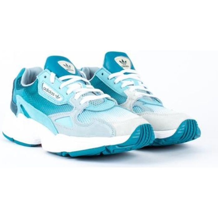 adidas falcon bleu et rose