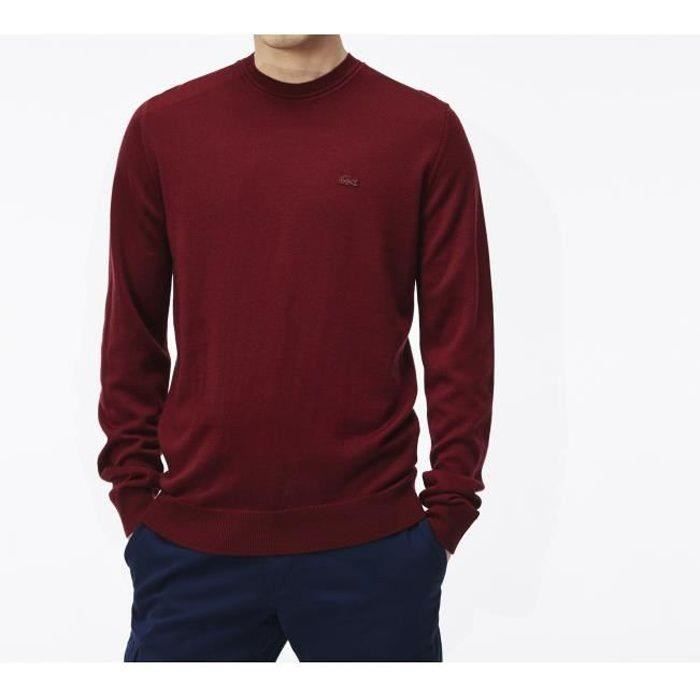 pull lacoste col rond