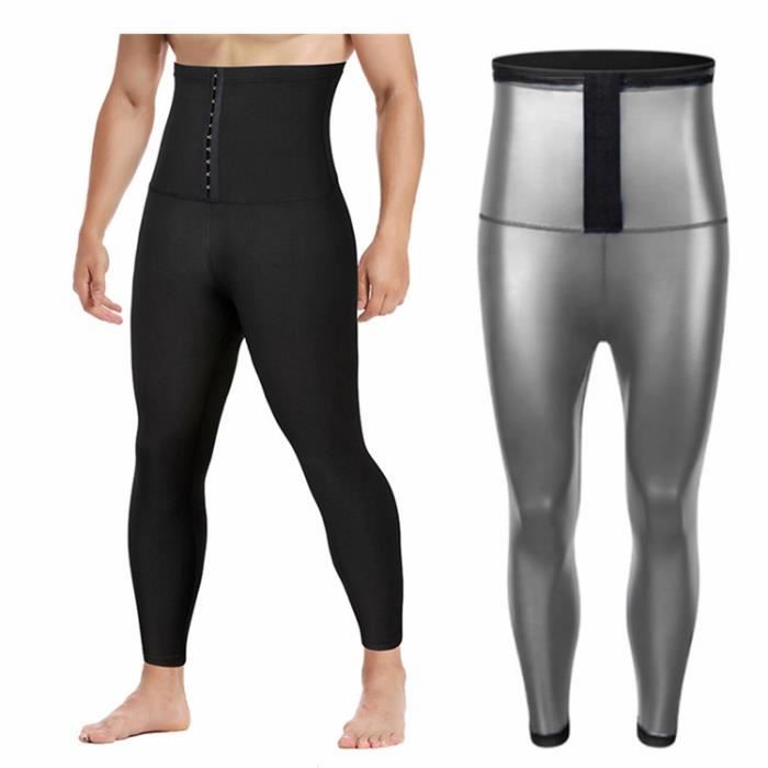 Legging Anti-Cellulite Compression Thermique Taille Haute - Pantalon Yoga Minceur Pour Perdre Du Poids Et Affiner La Silhouette