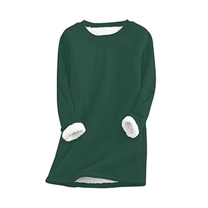 Pull Polaire Homme - Chaud, Moelleux, Coupe Oversize Pour Automne Et Hiver