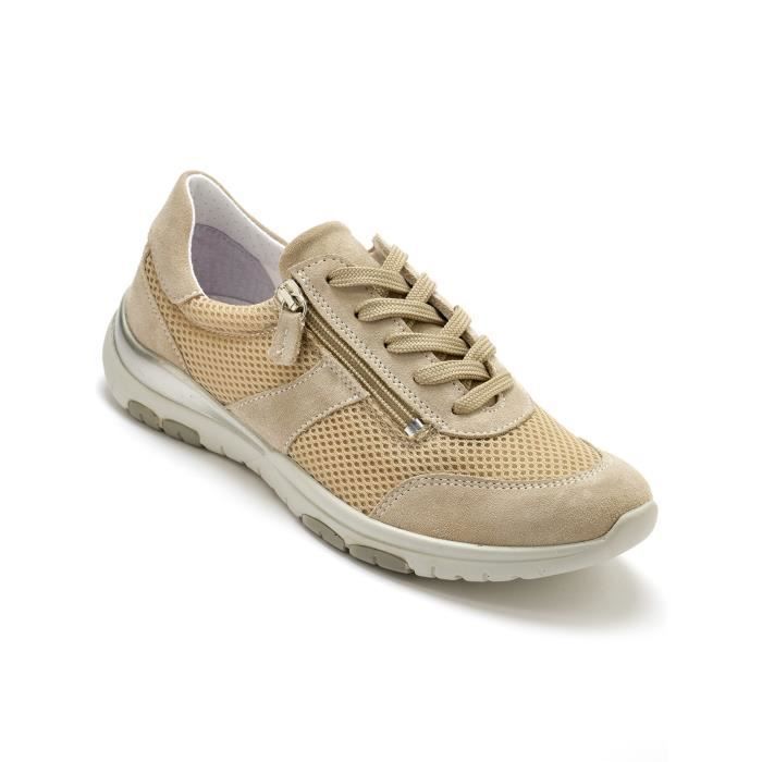 Derbies randonnée semelle amovible Beige