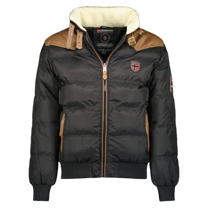 Doudoune Geographical Norway ABRAMOVITCH Noir