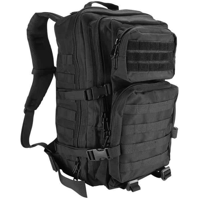 ProCase Sac à Dos Style Militaire, 40L Grand Volume Sac à Dos Multifonction, pour École Trekking Randonnée Camping Voyage Pêche