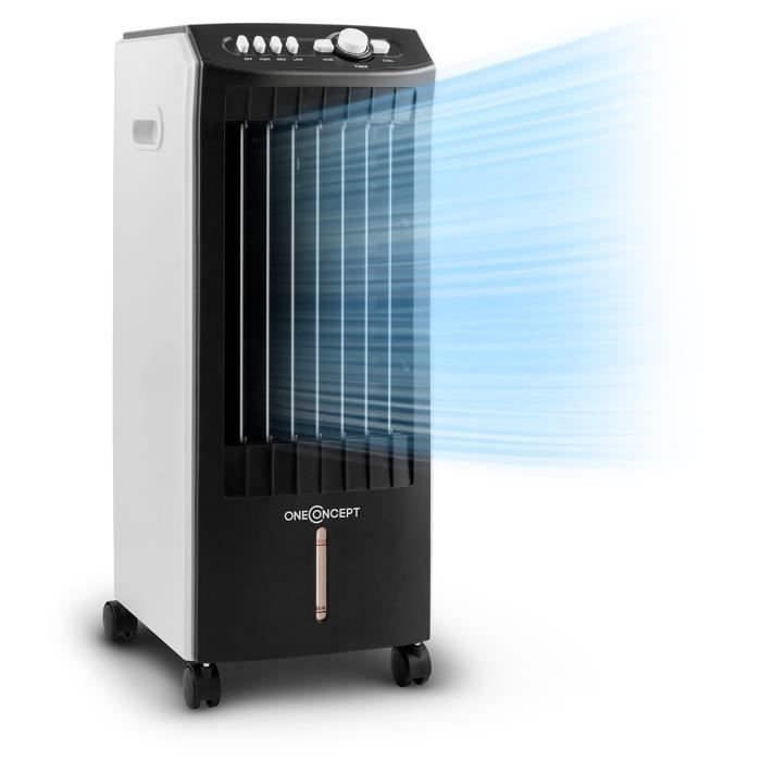 Rafraîchisseur d'air - ONECONCEPT - MCH-1 V2 3-en-1 - Ventilateur - 7 L - 360 m³/h État correct - OneConcept reconditionné disponible sur Cdiscount Seconde Vie