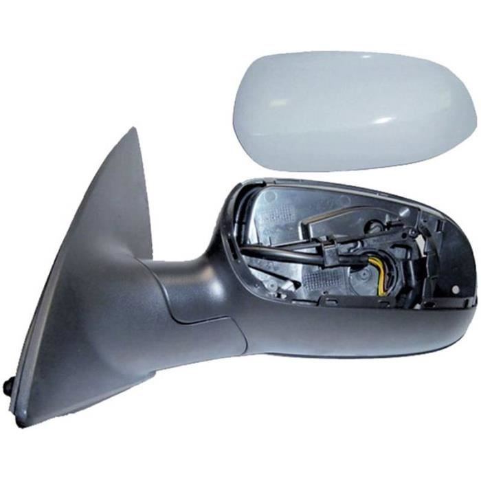 la gauche rétroviseur extérieur réglable adapté verre de recul miroir de verre de recul Verre de rétroviseur remplacement pour Opel Corsa D 07.2006-08.2014 / Corsa E 09.2014-06.2019 