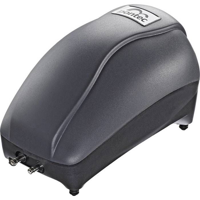 Pompe à air pour oxygénation de bassin - PONTEC - PondoAir 450 - Tuyau et pierres de diffusion incluses - IP44