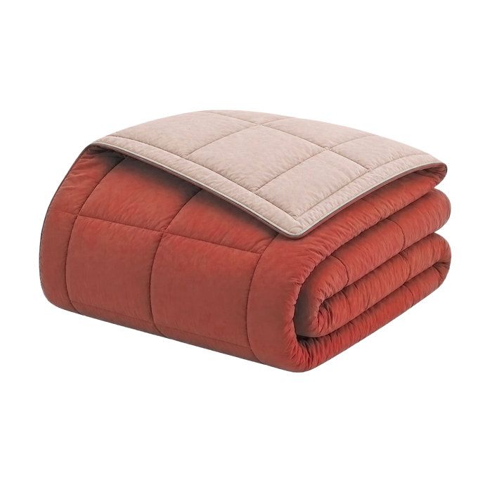 CALGARY Couette chaude Microfibre /m² & Lac 240x260cm - vue 2