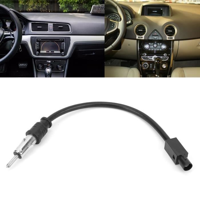 XCSOURCE Câble Adaptateur Antenne Autoradio / Stéréo Mâle Din FAKRA vers  Antenne Auto AM / FM pour Ford / BMW / VW MA559
