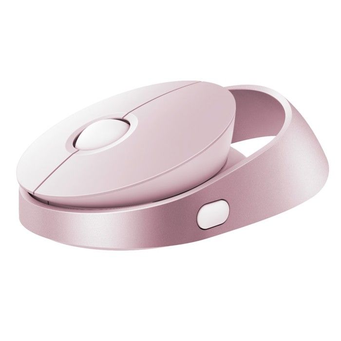 Souris sans fil - Ralemo - Air 1 - Rose - Multimode 24GHz/Bluetooth 3 et 5 - 1600 dpi