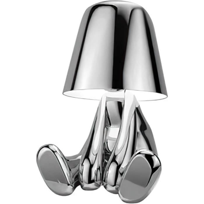 Lampe De Chevet Oiseau LED - 3 Lumières Dimmables | Port USB | Aromathérapie | Sans Fil | Bois - 15h Autonomie